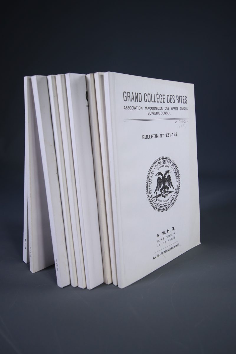 Bulletins du Grand Collège des Rites