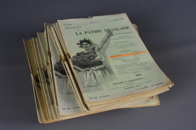 Annales de la Patrie française, N° 1-29