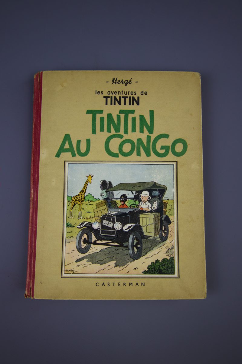 Les aventures de Tintin au Congo