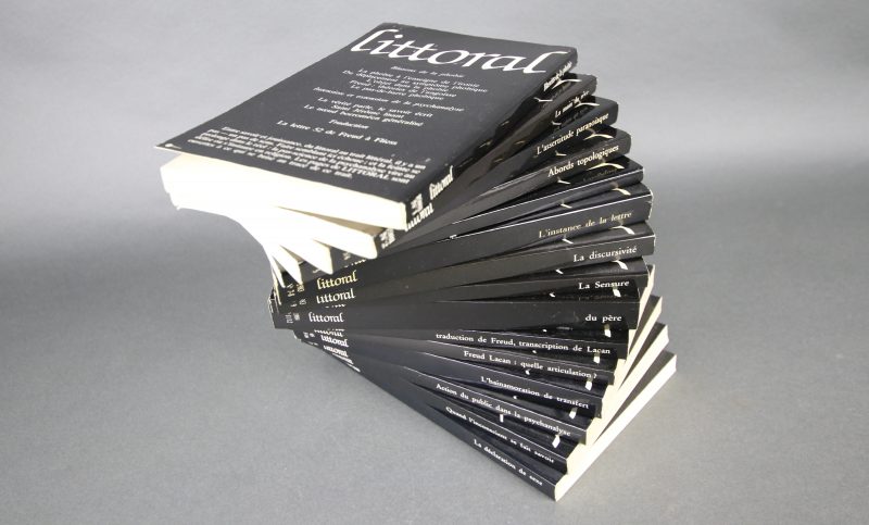 Revue de psychanalyse Littoral 16 volumes